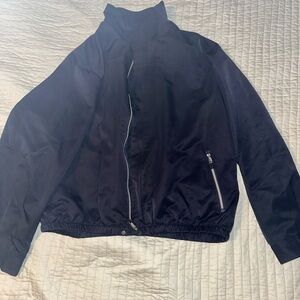 Black Zip-Up Jacket
